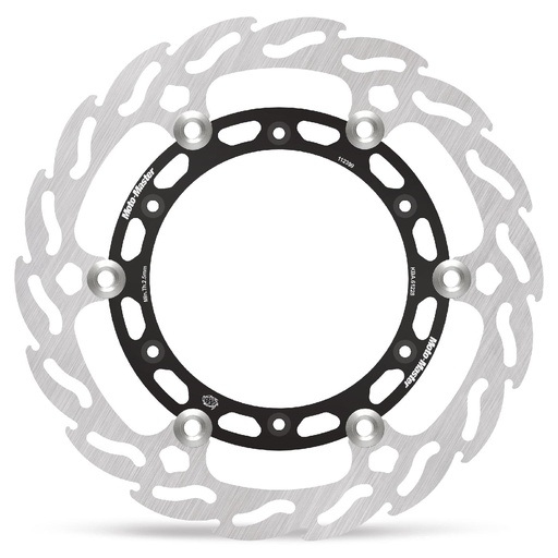 [112399] Moto-Master : Flame MX disc | Floating | Front | Ø260mm | Black | KTM, Husqvarna, GasGas (no speedometer)