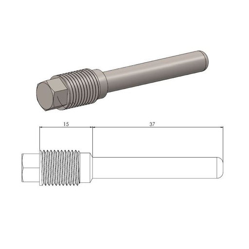 [213019] Moto-Master : Brake pad pin