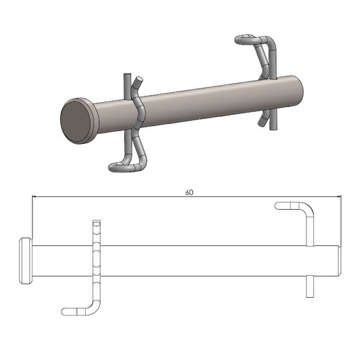 [213078] Moto-Master :  Brakepad pin KTM 85 2021 rear