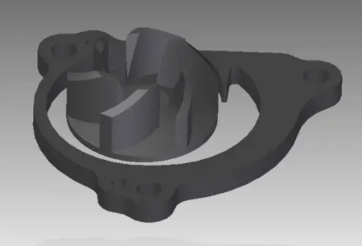 [MI-16-2105] MINO : (2105) KX 500 1983/2004 Red Cooler kit 