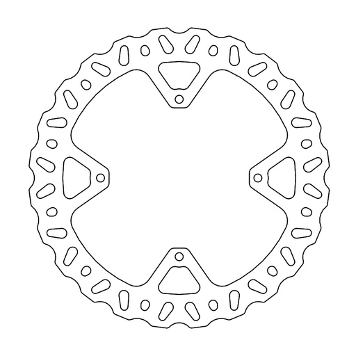 [MI-33-6721] MINO : (33-6721 )  Nitro rear disc TM 